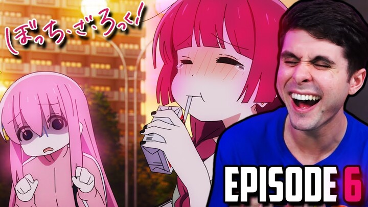 "WHY SHE DRINKING SO MUCH" BOCCHI THE ROCK EPISODE 6 REACTION!