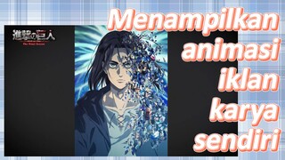 Attack on Titan: Final Season Part 2 - Menampilkan animasi iklan karya sendiri