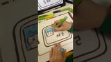 【ちいかわ】how to draw a cute kawaii chiikawa card chikawa painting #chiikawa #ちいかわ#shorts