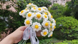 🔥【Phiên bản dành cho người mới bắt đầu】Hướng dẫn chậm rãi và chi tiết! Móc len (Hoa cúc/Hoa cúc)