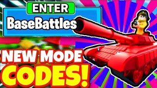 NEW ALL SECRET OP CODES! *NEW MODE UPDATE* In Roblox Base Battles