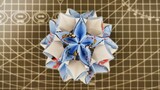 Quả cầu hoa Origami 78