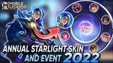 LESLEY ANNUAL STARLIGHT EVENT AND SKIN 2022 | LESLEY ASL 2022 | MLBB NEW SKIN