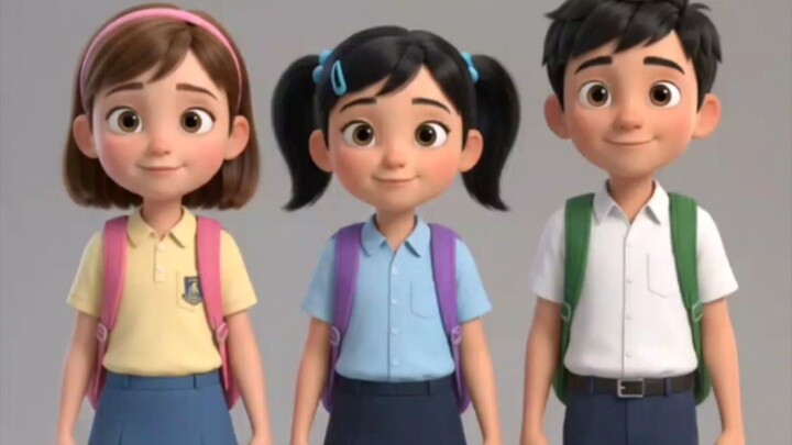🎒 The New Girl Arrives at School! | Episode 1 Part 1 #Shorts#Newgirl#Newstory