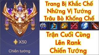 Top 1 Errol | Trận Cuối Cùng Lên Rank Chiến Tướng Và Lối Lên Trang Bị Khắc Chế Đội Hình Trâu Bò