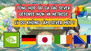 Tổng hợp tất cả các sever miễn phí của geforce now | Chơi Genshin Impact Trên máy yếu !!!