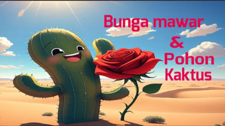 "Bunga Mawar dan Pohon Kaktus"||Mari_Berdongeng_Channel||Dongeng||