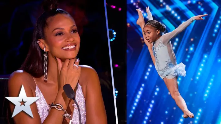 7-year-old Skylar Blu WOWS with contemporary dance | Auditions | BGT 2022