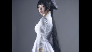 Chị gái cosplay Azur Lane Kaohsiung mastiff, rất cảm nhận