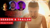 Stranger Things 4 | Teaser + Official Trailer Reaction | Netflix | BOYFRIENDS + BROTHER REACT
