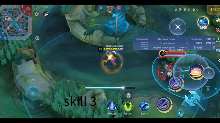 percobaan skill hero esmeralda di - Mobile legends