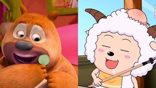 Hóa ra sự dễ thương được kết nối với nhau, Cừu lười & Gấu Er