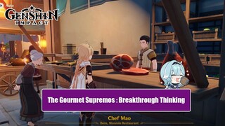 The Gourmet Supremos : Breakthrough Thinking (Inazuma Commission) | GENSHIN IMPACT