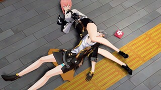 (崩铁绝)  别动！你被逮捕了  (阿星 月城柳 花火 ver)