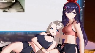 It's just that Naibei imitated two emoticons