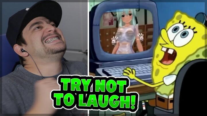 BREATHE! - Try not to laugh CHALLENGE 38 - by AdikTheOne REACTION!