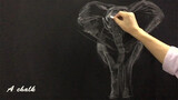 [Drawing]Lifelike chalk drawing