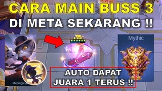 TERNYATA INI CARA MAIN BUSS SKILL 3 !! AUTO DAPAT GORD BINTANG 3 !! COMBO MAGIC CHESS TERKUAT 2024