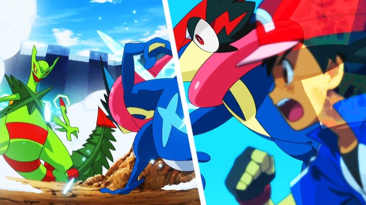 Ash vs Sawyer - Full Battle | Pokemon AMV