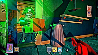 ABSOLUTELY INSANE Game as Bagger vs the SCARY PIRATE Neighbor! 😱 *SECRET NEIGHBOR*