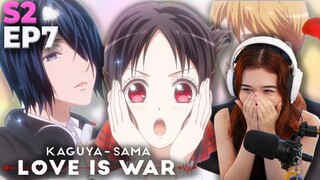 SHOJO MANGA BRAIN | Kaguya-sama: Love Is War Season 2 Episode 7 Reaction