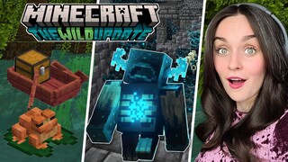 The Wild Update! Minecraft 1.19 Reaction