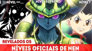 REVELADO O NÍVEL EXTREMO DE NEN - TODOS OS USUÁRIOS DO MAIOR PICO DE NEN EM HUNTER x HUNTER