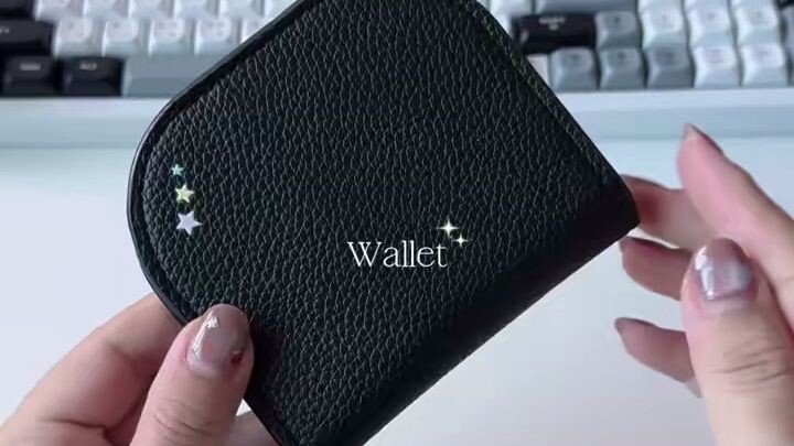 Dompet affi hitam cantik