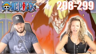 SANJI'S DEVIL FOOT! | One Piece Ep 298/299 Reaction & Discussion 👒