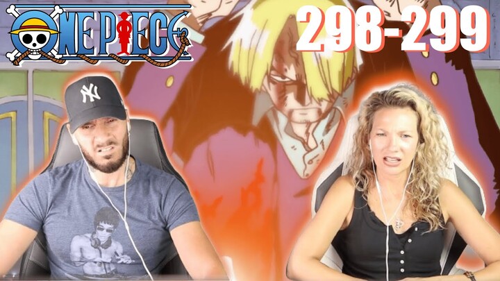 SANJI'S DEVIL FOOT! | One Piece Ep 298/299 Reaction & Discussion 👒