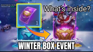 Free Skin | Winter Box Advanced Ticket Draw Epic Ticket is Normal skin | MLBB