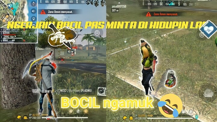 Reaksi bocil minta di Hidupin lagi