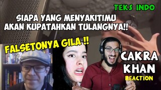 INI SATU-SATUNYA LAGU YANG MEMBUATKU INGIN MENANGIS || CAKRA KHAN REACTION || IRIS COVER ORCHESTRA