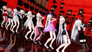 【MMD】九个弱音小姐姐✧(≖ ◡ ≖✿)ヾ(≧O≦)〃嗷~(((o(*ﾟ▽ﾟ*)o)))♥ ♥ ♥少女时代 - Gee ♥ ♥ ♥