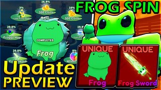 BLADE BALL Frog Event (& Frog Sword) - Update Preview