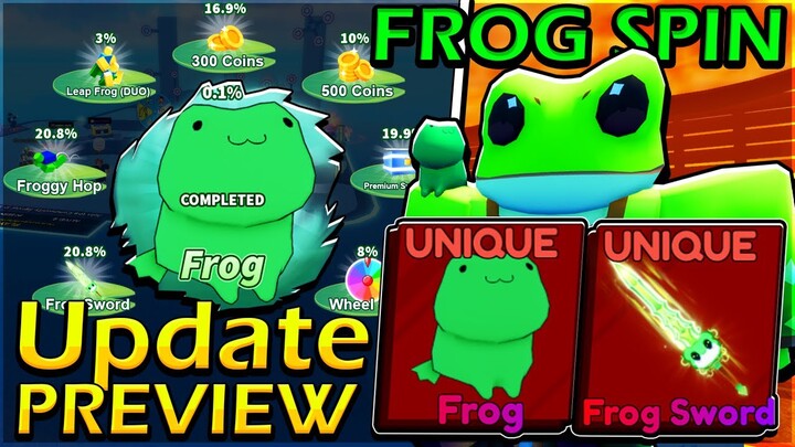 BLADE BALL Frog Event (& Frog Sword) - Update Preview