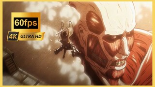 Attack On Titan 4K 60fps UHD Remaster Opening 1