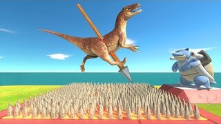 Arrow Impales Units on Spikes - Animal Revolt Battle Simulator