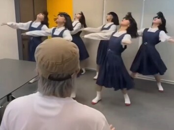 Stephen Chow's birthday dance rehearsal