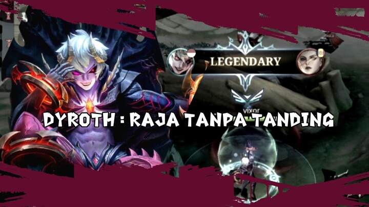 gameplay Dyrroth paling sakit !