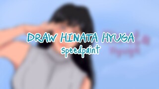 Draw hinata hyuga [Speedpaint]