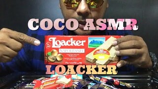 ASMR:LOACKER (EATING SOUNDS)|COCO SAMUI ASMR#กินโชว์ขนมLoacker