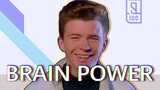 [MAD][Music]Mix <Brain Power> with Rick roll|Rick Astley