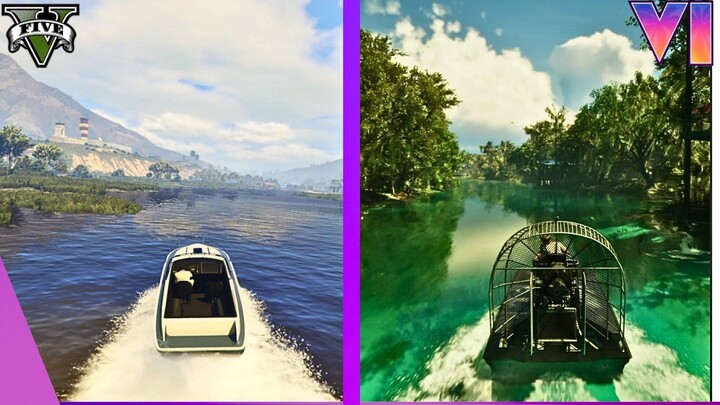 GTA 6 vs GTA 5 Comparación Gráfica