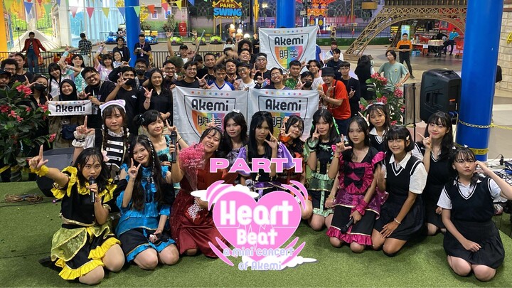 Hah Akemi bikin Konser??? / MINICON HEARTBEAT AKEMI 2024 -  Part1