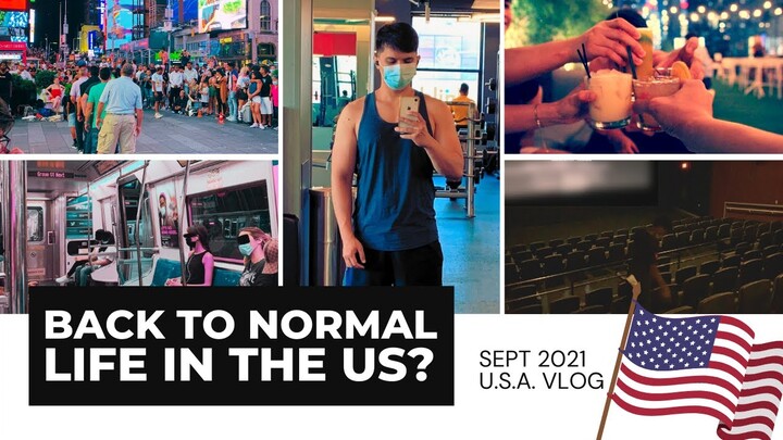 Life in New York and New Jersey During COVID in 2021 | New Normal | Post-Pandemic USA September 2021