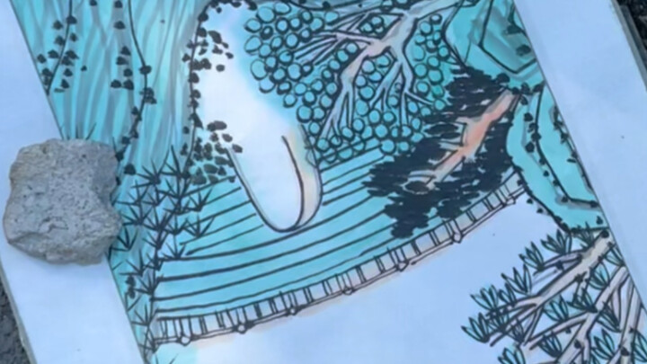 جدّ البائع المتجوّل لسانه صلب حقًا!