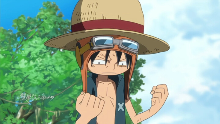 Kumpulan adegan Luffy berubah kecil, Luffy kecil ini imut banget!