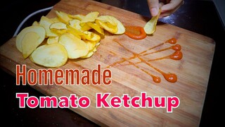 HOW TO MAKE TOMATO KETCHUP AT HOME | VEGAN