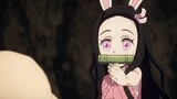 Nezuko in the eyes of the three giants, the girl next door? Childhood sweetheart? Cute bunny girl!